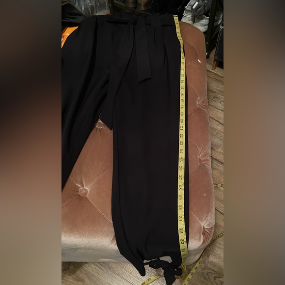 GRACE KARIN Black High Waisted Ankle Bow Pants - Picture 14 of 16